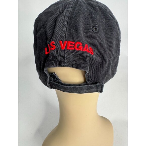 Coyote Ugly Las Vegas Black & Red Baseball Cap One Size Adjustable Strapback - Picture 9 of 16